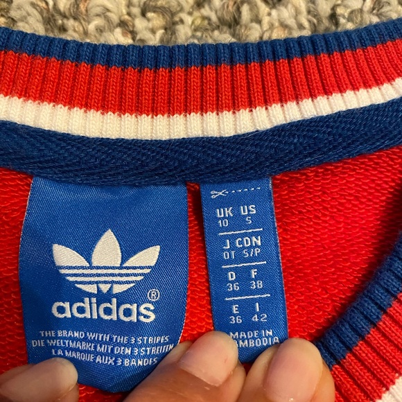 ADIDAS US size small trefoil sweatshirt - Picture 3 of 5